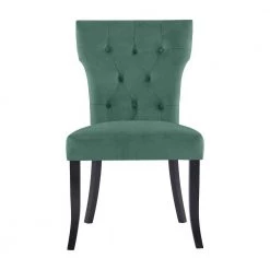 Melonie Turquoise Blue Velvet-Like Fabric Tufted Dining Side Chairs (Set of 2) by Handy Living 21 Melonie Turquoise Blue Velvet-Like Fabric Tufted Dining Side Chairs (Set of 2) by Handy Living -Jennifer Taylor Home Store turquoise blue velvet like handy living dining chairs a187237 1f 1000