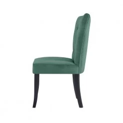 Melonie Turquoise Blue Velvet-Like Fabric Tufted Dining Side Chairs (Set of 2) by Handy Living 15 Melonie Turquoise Blue Velvet-Like Fabric Tufted Dining Side Chairs (Set of 2) by Handy Living -Jennifer Taylor Home Store turquoise blue velvet like handy living dining chairs a187237 40 1000