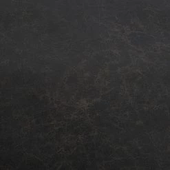 4x4in Vintage Black Brown Faux Leather Fabric Swatch Sample by Jennifer Taylor