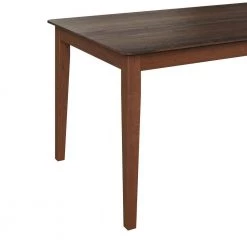 Anya Walnut Rectangular Smart Top Dining Table by Handy Living -Jennifer Taylor Home Store walnut handy living kitchen dining tables a142342 1f 1000