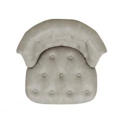 Emma 30.5 in. Mid-Back Armless Bar Stool, Warm Gray Faux Leather by Jennifer Taylor -Jennifer Taylor Home Store warm gray faux leather jennifer taylor bar stools 81170 mfl 1d 1000