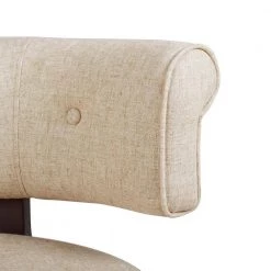 Jared 51 in. Wood Ash Yarn Dyed Tufted Linen 2-Seater Armless Settee with Wood Legs by Jennifer Taylor -Jennifer Taylor Home Store wood ash yarn dyed jennifer taylor loveseats 61020 746 76 1000